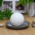 thumbnail image 3 of Zest Candle CBZ-014 6-Piece Ball Candles 3-Inch Whit White 6 Count, 3 of 5