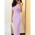 thumbnail image 3 of ORUYROP Femmes Maxi Robe Moulante Sexy Bretelles Spaghetti Slip Serré Sans Manches Robes Longues 2023, 3 of 7