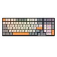 thumbnail image 1 of Mistaha Clavier Mécanique K3 d'Inspiration Rétro avec Éclairage RVB, Interrupteurs Rouges Linéaires et Souris de Jeu Légère - Langue Russe, Filaire, Échangeable à Chaud, 100 Touches, Touches Personnalisées, 1 of 7