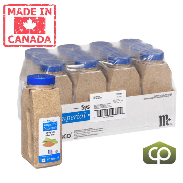 Imperial McCormick Spice Celery Salt 900g (1.98 lbs) (12/Case)