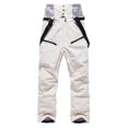 thumbnail image 1 of Tidyack,Insulated Ski Pants, Windproof Snowboard Pants, Waterproof Breathable, Men's Large Size, Dual-Layer Design, For Skiing Snowboarding, High-Performance Outdoors Gear, Durable Nylon Lining,, 1 of 9