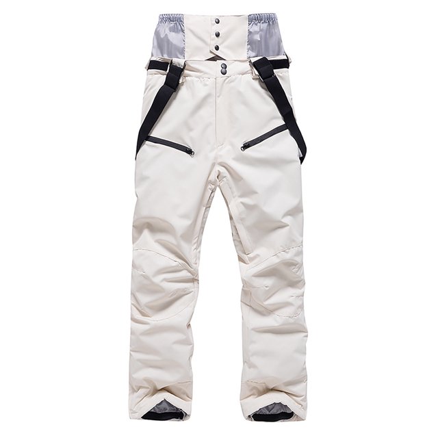 Tidyack,Insulated Ski Pants, Windproof Snowboard Pants, Waterproof Breathable, Men's Large Size, Dual-Layer Design, For Skiing Snowboarding, High-Performance Outdoors Gear, Durable Nylon Lining,
