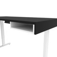 thumbnail image 3 of Bestar Viva 72W L-Shaped Standing Desk black & white, 3 of 9