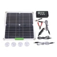 thumbnail image 2 of 200W 12V Solar Panel Kit, Monocrystalline Solar Panel Charge Controller with Controller Power Station for Cycling Mountaineering Hiking Camping, 2 of 7