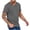Gray-mens short sleeve knit shirts, variant on Brnmxoke Dri Fit V Neck T Shirts for Men Plain Short Sleeve Casual Tees Soft Lightweight Summer Pullover Tops White,L