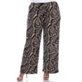 thumbnail image 1 of White Mark Women's Printed Palazzo Pants, 1 of 5