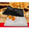 thumbnail image 2 of Plateau de Service Jetable table de Buffet de Traiteur pour BBQ Blanc 21x10 cm, 2 of 7