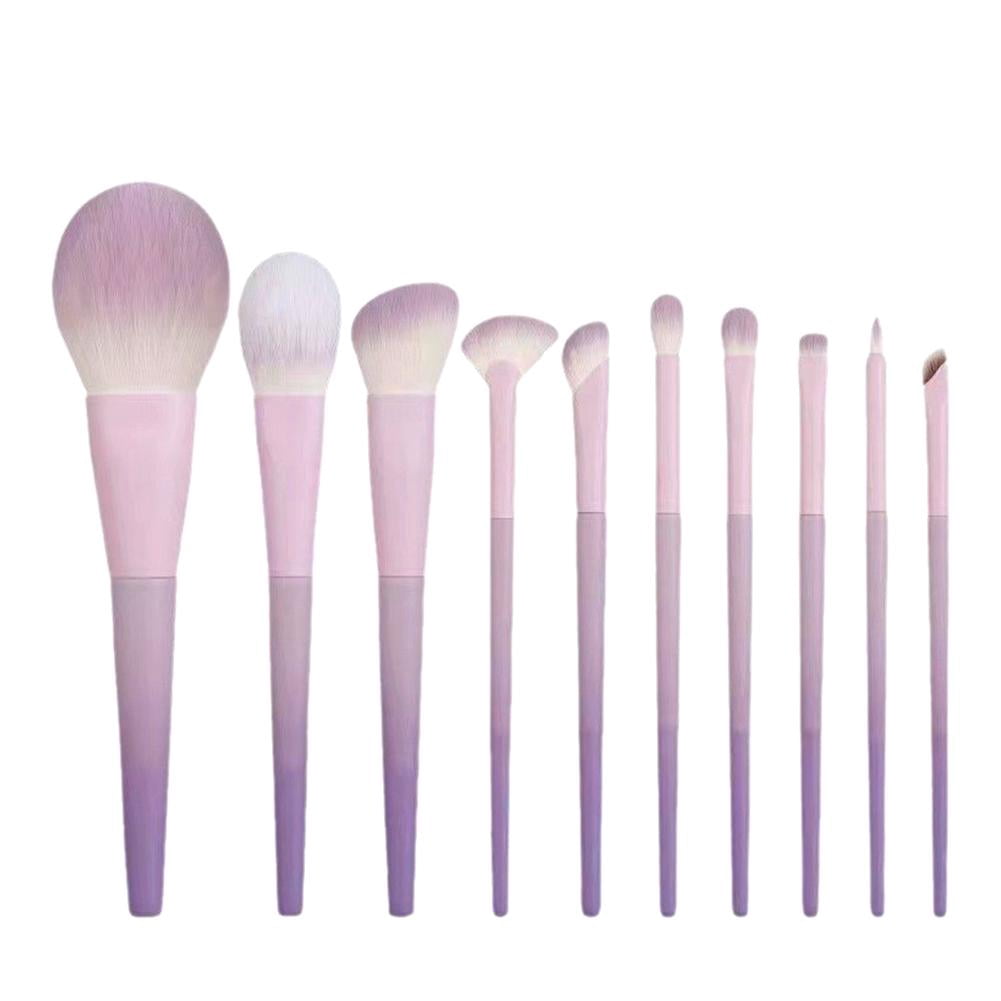 CUJMH Professional 10pcs Makeup Brush Set Cosmetics Make Up Brushes Set Blusher Hot