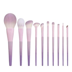 CUJMH Professionnel 10pcs Makeup Brush Set Cosmetics Make Up Brushes Set Blusher Hot