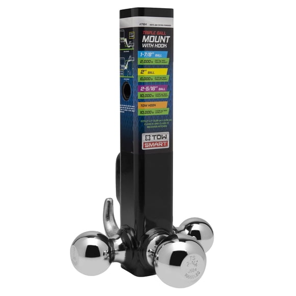 Towsmart TriBall Mount with Hook