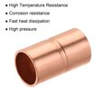 thumbnail image 4 of Uxcell Raccord Droit en Cuivre Raccords de Soudage pour Climatiseur CVC 5 Pcs 5/16 Pouces, 4 of 5