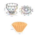thumbnail image 4 of Porte-papier Filtre à Café Infusé à la Main Porte-Goutte à Café Pliable Portable, 4 of 10