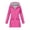 Hot Pink, variant on HongQid Rain Jackets for Women Waterproof Rain Coats with Hood Lightweight Windbreaker Outdoor Womens Raincoats