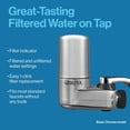 thumbnail image 3 of Brita On Tap Faucet Water Filter System, Chrome,, 3 of 7
