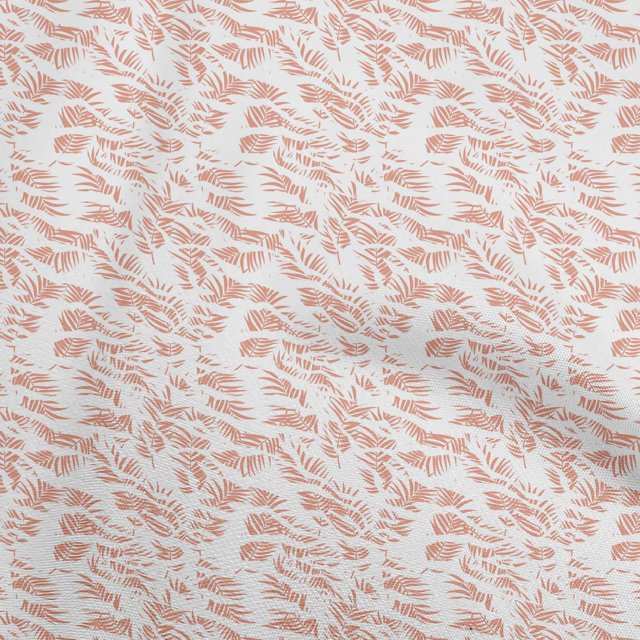 oneOone Polyester Spandex Peach Fabric Tropical Craft Projects Decor Fabric Printed By The Yard 56 Inch Wide