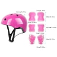thumbnail image 2 of RXIRUCGD 7Pcs/Set Children Kids Helmet Knee Elbow Pad Cycling Skate Bike Protecs, 2 of 2