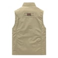 thumbnail image 2 of Gilets Sans Manches Décontractés pour Hommes, Légers, Vêtements d'Extérieur pour Usage Quotidien, Randonnée et Voyage, 2 of 3