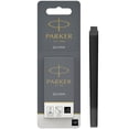 thumbnail image 1 of PARKER QUINK Long Fountain Pen Ink Refill Cartridges, Black, 5 Count, 1 of 10