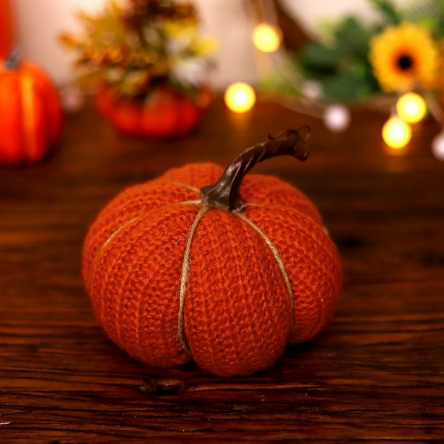 AMERTEER Festival Scene Dressing Cartoon Colorful Fabric Table Decoration Cross Border Thanksgiving Table Decoration Props