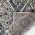 thumbnail image 2 of Zunthus Tan and Blue Woven Area Rug, 2 of 4