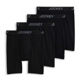thumbnail image 1 of Jockey Men's Lightweight Cotton Blend 7" Long Leg Boxer Brief - 4 Pack, 1 of 4
