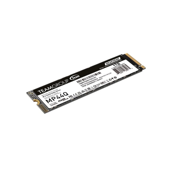 TEAMGROUP MP44Q 1TB PCIe Gen4 x4 M.2 2280 SSD Laptop & Desktop & NUC & NAS compatible, Speed up to 7400MB/s (TM8FFD001T0C101)