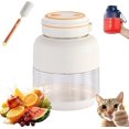thumbnail image 1 of Portable Wireless Juicer Cup, Multifunctional Electric Fresh Juice Blender with 38 Blades, Personal Size Juicer Bottle Large-Capacity Design, For Fruits, Vegetables & Milkshakes (White 1300ml), 1 of 8
