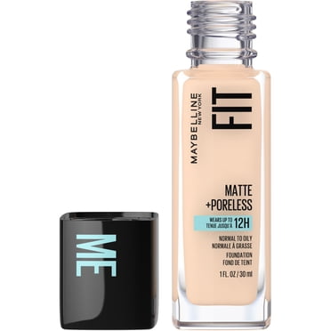 Maybelline New York Fit Me Mat + Sans Pores Fond de Teint
