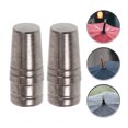 thumbnail image 3 of 2pcs Metal Umbrella Tips Umbrella Tip Cover Replacement Long Umbrella Accessories, 3 of 8