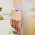 thumbnail image 3 of Easy Read Dial Watch Precise Timing Silicone Strap Durable Metal Material for Young People Students Both Genders, 3 of 4