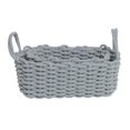 thumbnail image 1 of Dog Toy Basket, Cotton Rope Storage Basket, Hand Knitting Nordic Style Desktop Storage Organizer, Bathroom Organizers and Storage Baskets with Handle for Key Toys, 1 of 8