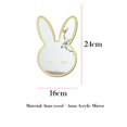thumbnail image 2 of Nordic Wood Acrylic Mirror Wall Camera Props Wall Decoration A, 2 of 4