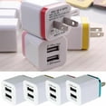 thumbnail image 2 of Adaptateur de Charge Rapide à Double Paroi USB 1A 2A 5V pour Android / Galaxy / iPhone, 2 of 8