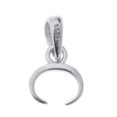 thumbnail image 3 of 925 Sterling Pinch Bails Pendant Sterling For DIY Jewelry A, 3 of 8
