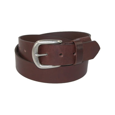 Boston Leather  Leather Stretch Belt with Hidden Elastic (Men's Big & Tall)