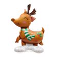 thumbnail image 4 of Ruiboury Party Decor Essential Christmas Foil Balloons With Exquisite Patterns Balloon Christmas Suitable For Any Places multicolor Reindeer 5Set, 4 of 6