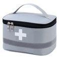 thumbnail image 1 of First Aid Bag First Aid Kit Empty Medical Storage Bag Trauma Bag for Emergency First Aid Kits Car Outdoors, 1 of 5