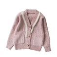 thumbnail image 1 of MeetoTime Boys Girl Fall Winter Outfits Toddler Kids Comfy Ribbed Long Sleeve Shirt Tops and Pants 2PCS Set, 1 of 3