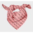 thumbnail image 3 of Bimba Orange Notes Musical Instrument Printed Pure Silk Scarf For Hair Neck Head Bandanas For Women 40 x 40 Inches, 3 of 6