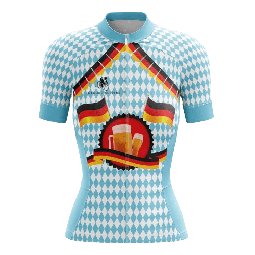 Chandail de Cyclisme pour Femmes de l'Allemagne - 2TG