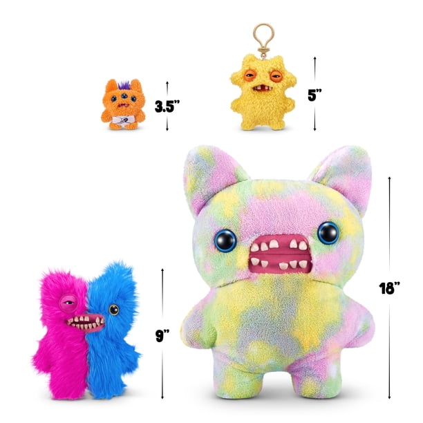 Fuggler Misfit Monsters 9-inch Series 1 (Mr Screech - Pink & Blue