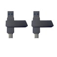 thumbnail image 1 of USB C Flash Drive 128GB Memory Stick USB 3.0 Type C Flash Drive Thumb Drive High Speed for Android Phone, PC, Tablet, Mac, USB C Smartphone Data Transfer (128GB*2PACK BLACK), 1 of 3