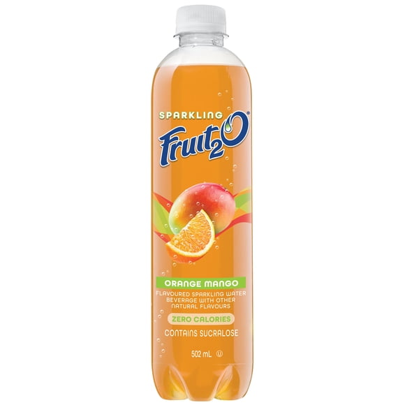 Fruit 2O Pétillant Orange Mangue 502ML