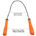 thumbnail image 2 of TOPINCN Tronçonneuse de Survie, Tronçonneuse de Survie Portable avec Sac Outil de Camping Randonnée, 2 of 8