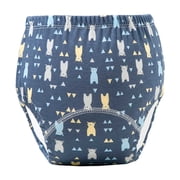 Peekaa Leakproof Kids Underwear - 6-Layer Absorbent, Breathable - Reusable, Adjustable Elastic - 3 Sizes for Boys, Girls