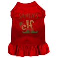 thumbnail image 1 of Robe de Chien en Strass de l'Elfe du Père Noël Rouge XXXL (20), 1 of 1