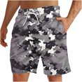 thumbnail image 2 of Soki Shorts Décontractés de Plage pour Hommes Shorts Graphiques en Liquidation, 2 of 4