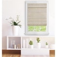 thumbnail image 1 of 36 x 64 in. Cordless Buffalo Check Roman Window Shade, Taupe, 1 of 1