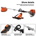 thumbnail image 3 of 5 in 1 Lawn Mower, 52CC Gas Weed Trimmer, Cordless Hedge Trimmer, 2-Stroke Brush Cutter, Handheld Chainsaw Hedge Pruner, 3 of 8