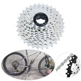 thumbnail image 4 of Vitesses de Roue Libre de Vélo 11-25T/46T Pignon de Volant d'Inertie Plein en Acier de Remplacement Composant de Réparation de Pignon de Route de Montagne 11-32T, 4 of 8